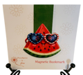 Watermelon Fun Magnetic Bookmark